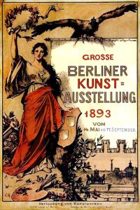 "HILDEBRAND, Ernst. Werbeplakat Grosse Berliner Kunstausstellung, 1893" by Halloween HJB is licensed under CC BY-NC-SA 2.0.