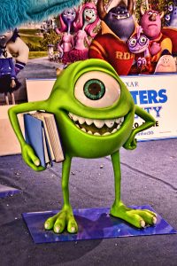 "Michael 'Mike' Wazowski" by chooyutshing is licensed under CC BY-NC-SA 2.0.