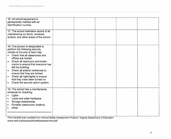 Appendix F cont.