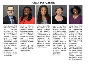 The About the Author section from the Diversity in Nursing Education: A Basic Tool Kit.