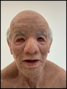 Manikin of old man