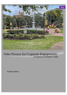 Sales Process for Corporate Engagements book cover