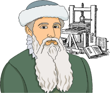 Johannes Gutenberg and the printing press