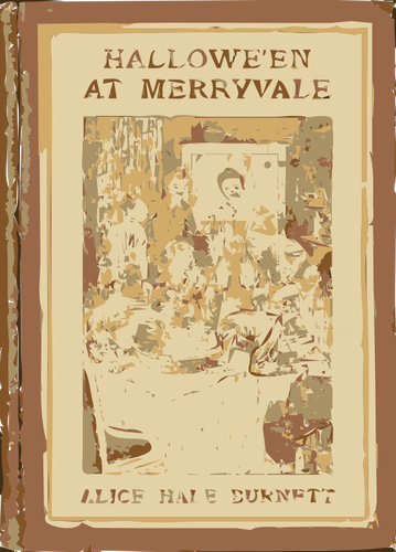 Book titled, "Halloween at Merryvale".