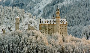 "Neuschwanstein Castle" by WaveCult (luis.m.justino) is licensed under CC BY-NC-ND 2.0.
