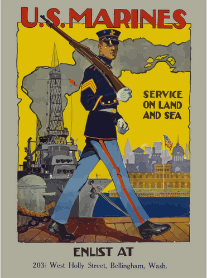 U.S. Marines poster