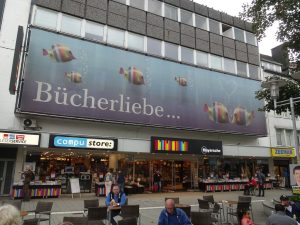 "Siegen: 'Bücherliebe...'" by harry_nl is licensed under CC BY-NC-SA 2.0.